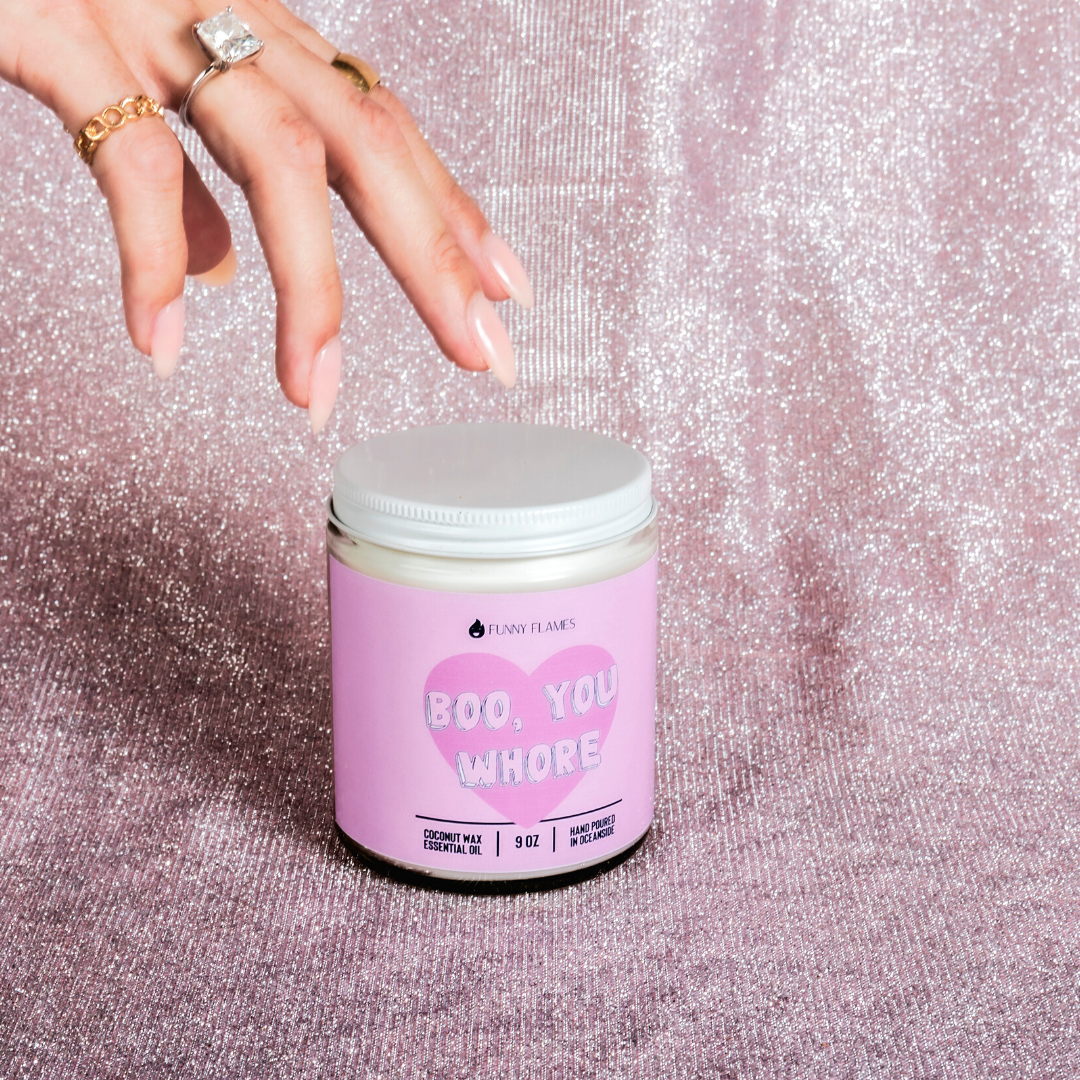 Boo, You Whore - 9 oz Funny